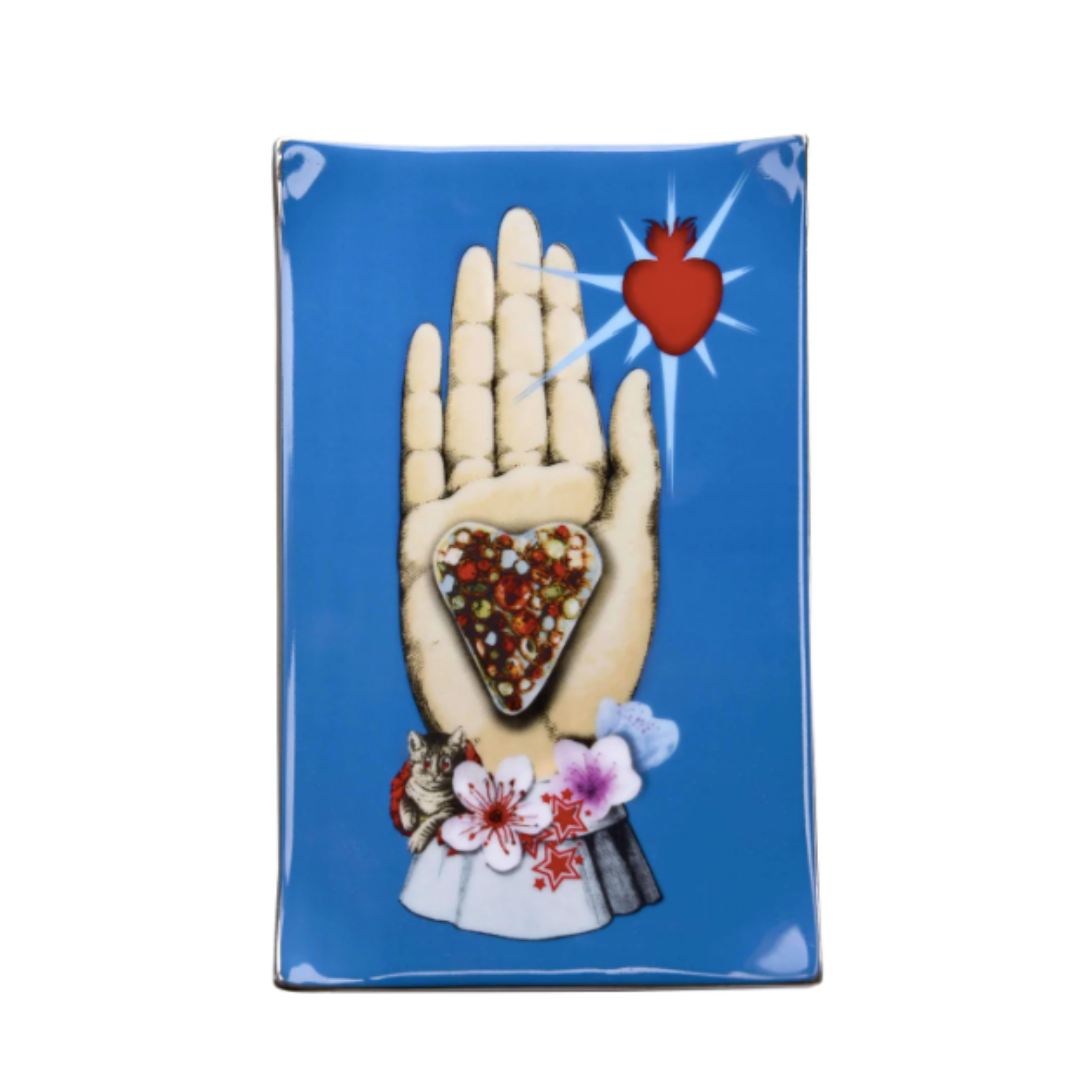 Lacroix Heart in Hand Porcelain Tray