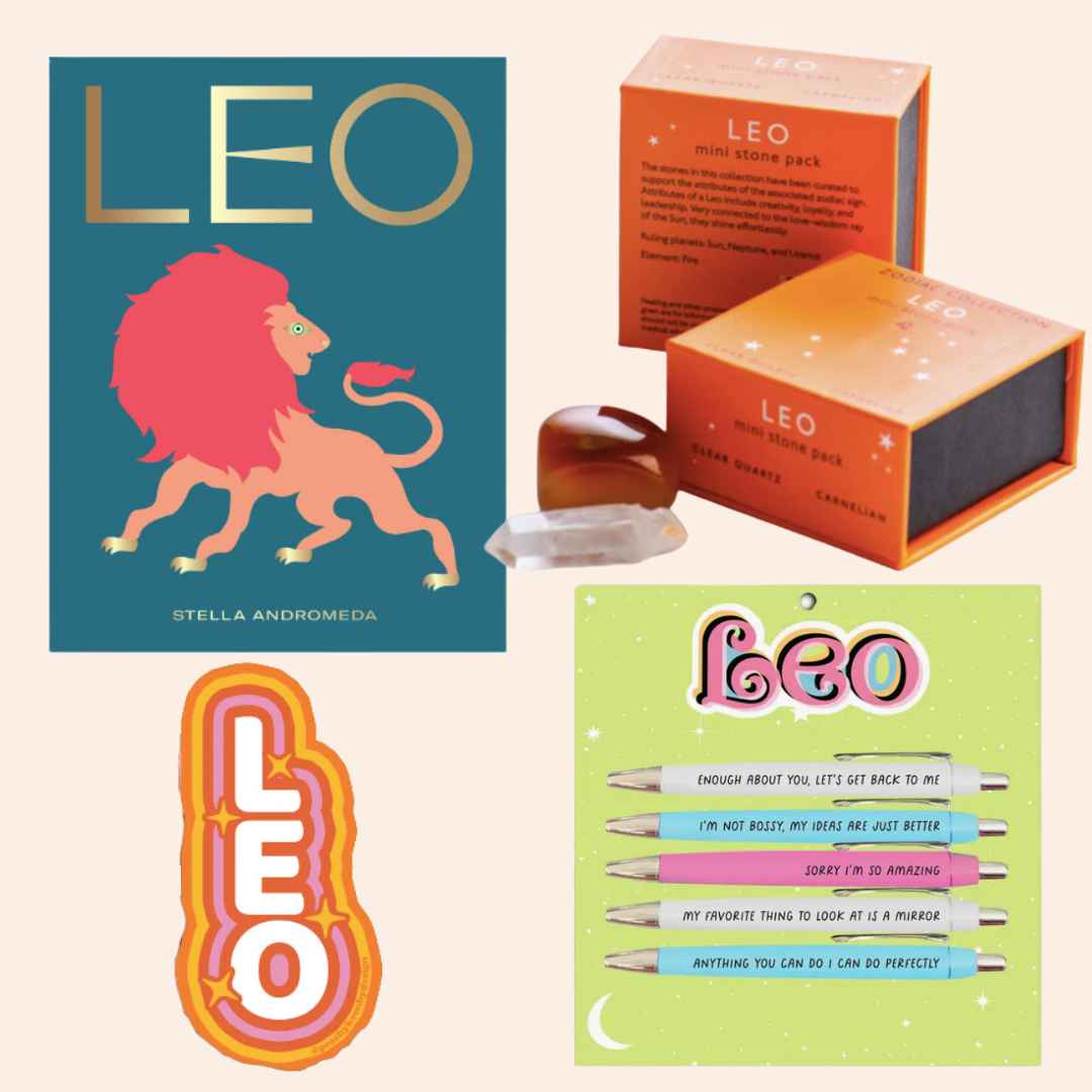 Zodiac Birthday Gift Box: Leo