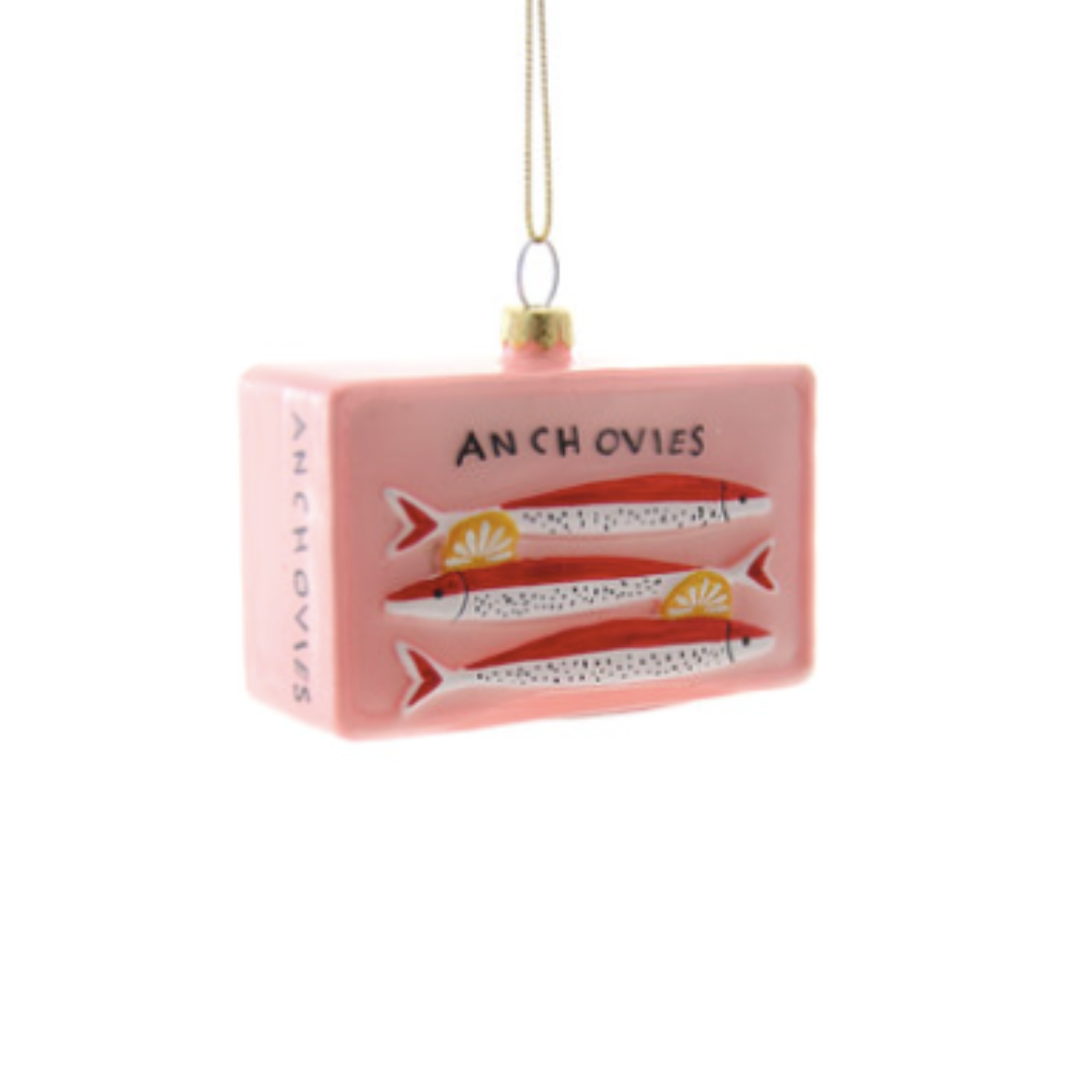 Tinned Anchovies Christmas Ornament