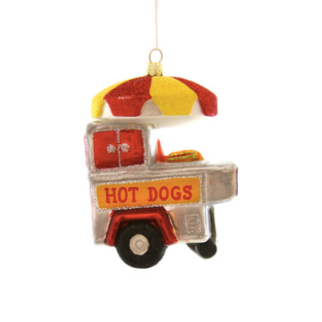 NYC Hot Dog Stand Christmas Ornament