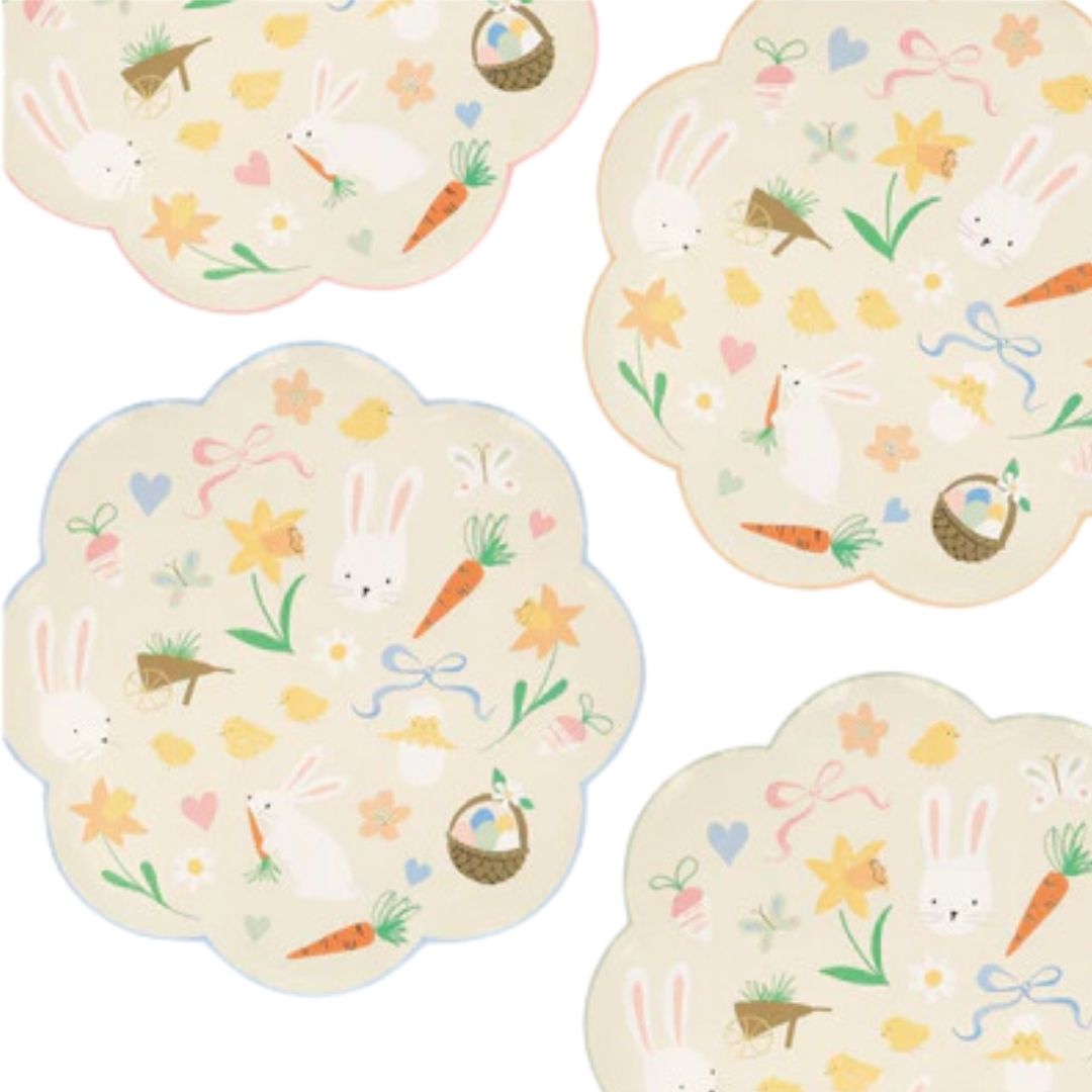 Easter Friends Party Plates
