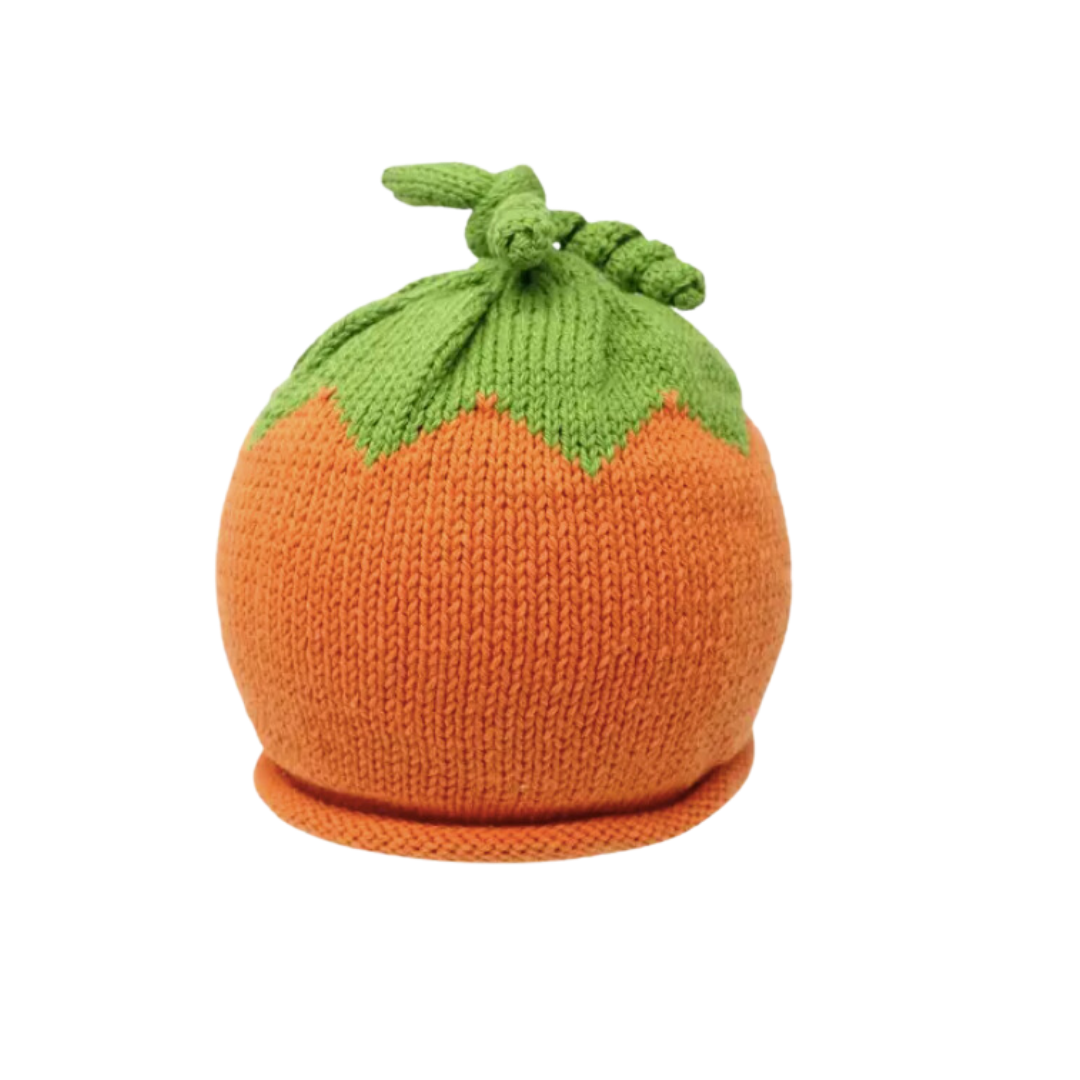 Pumpkin Patch Knit Baby Hat