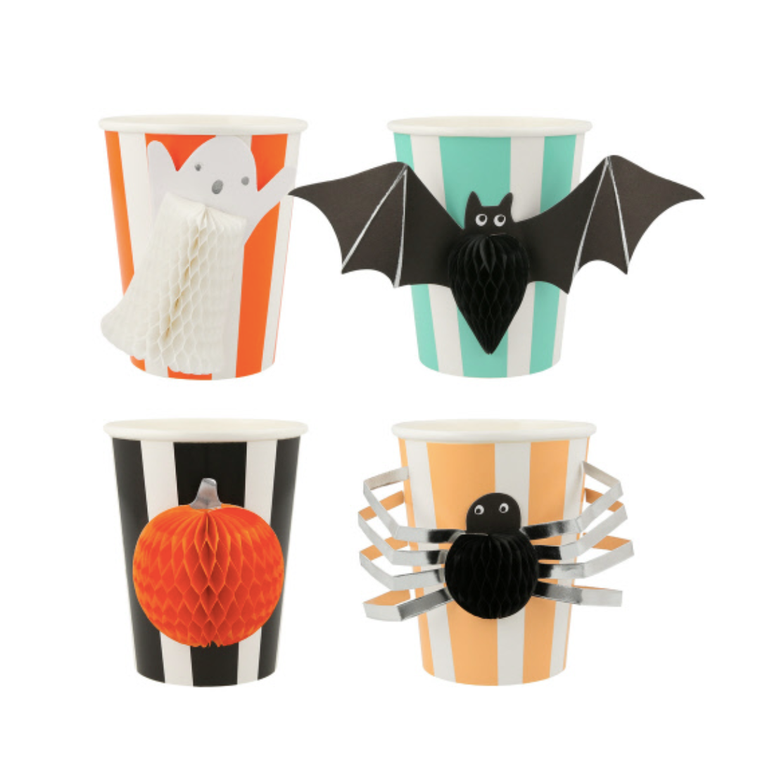 Happy Halloween Icons Party Cups