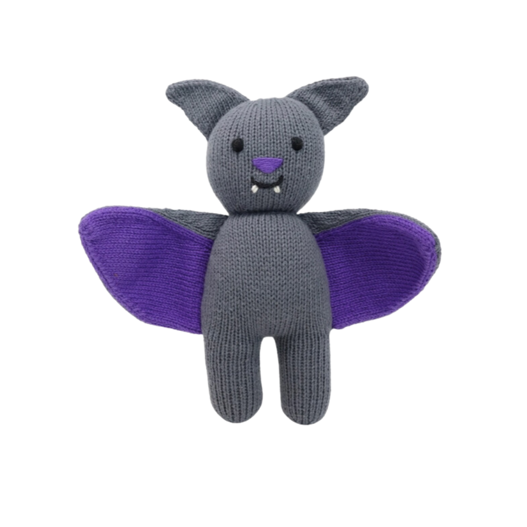 Spooky Bat Knit Doll