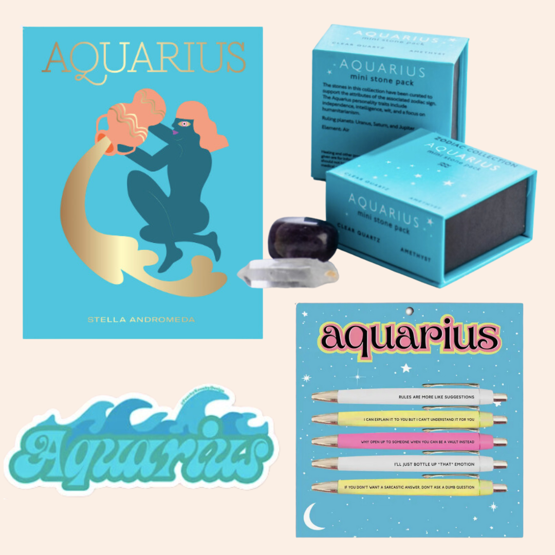 Zodiac Birthday Gift Box: Aquarius
