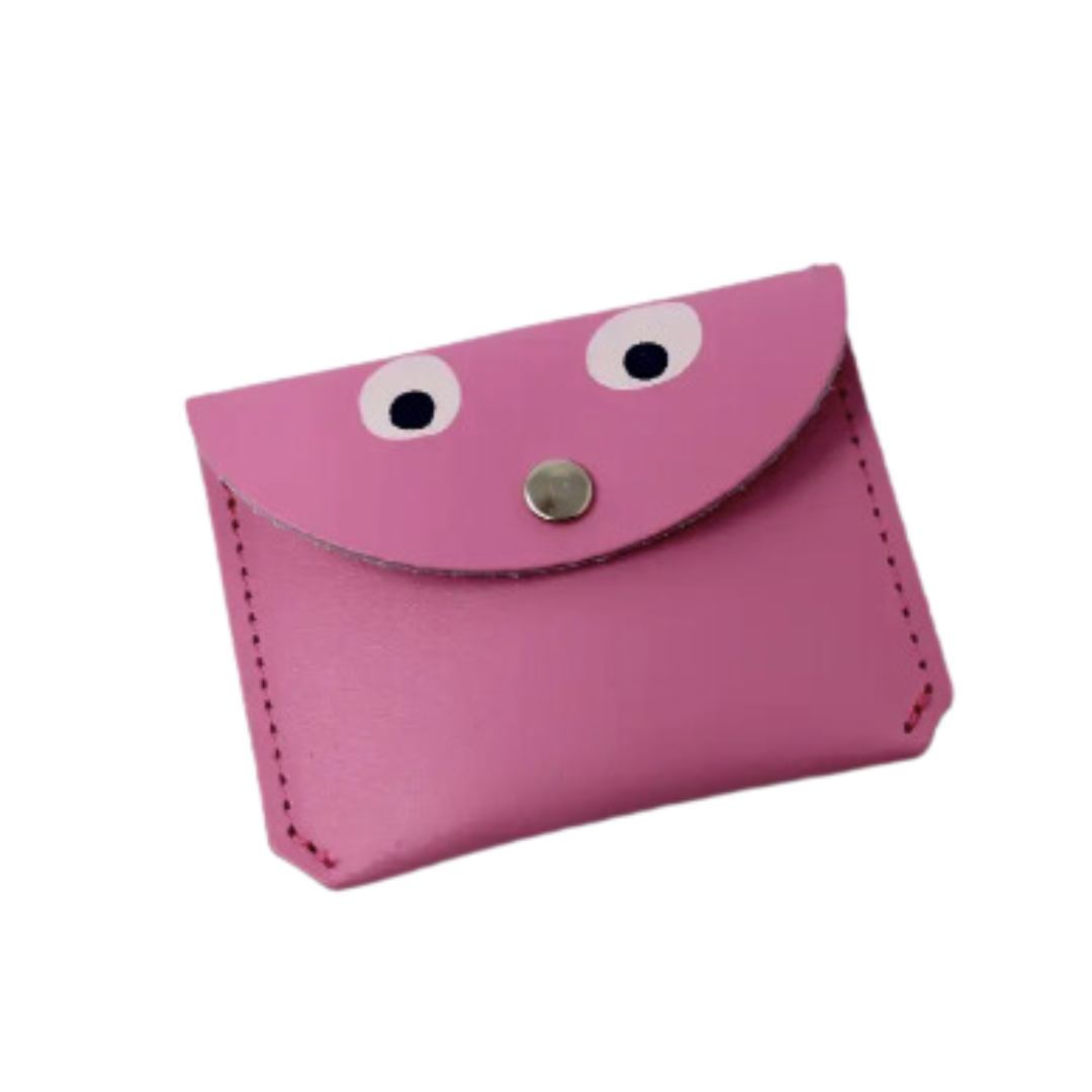 Pink sales change purse