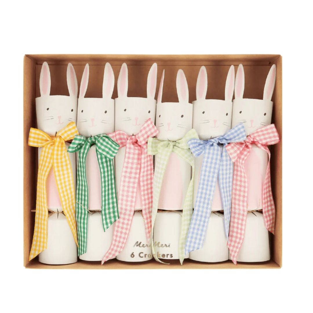 Bunnies with Bows Party Crackers