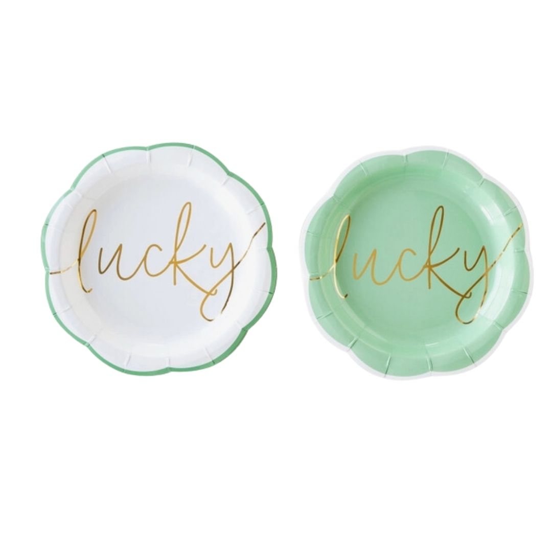 Lucky Party Plates
