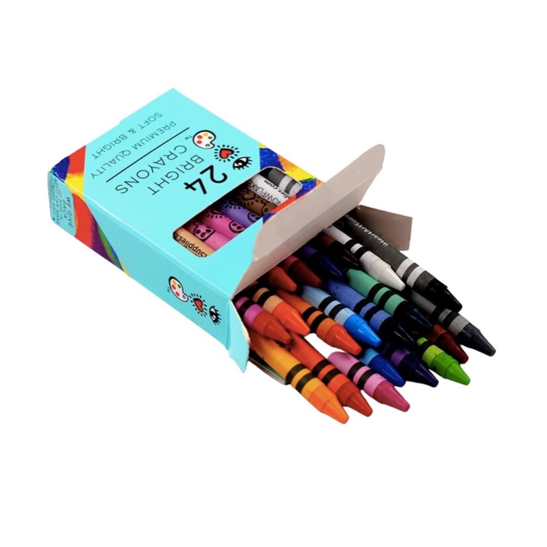 Bright Crayons Set