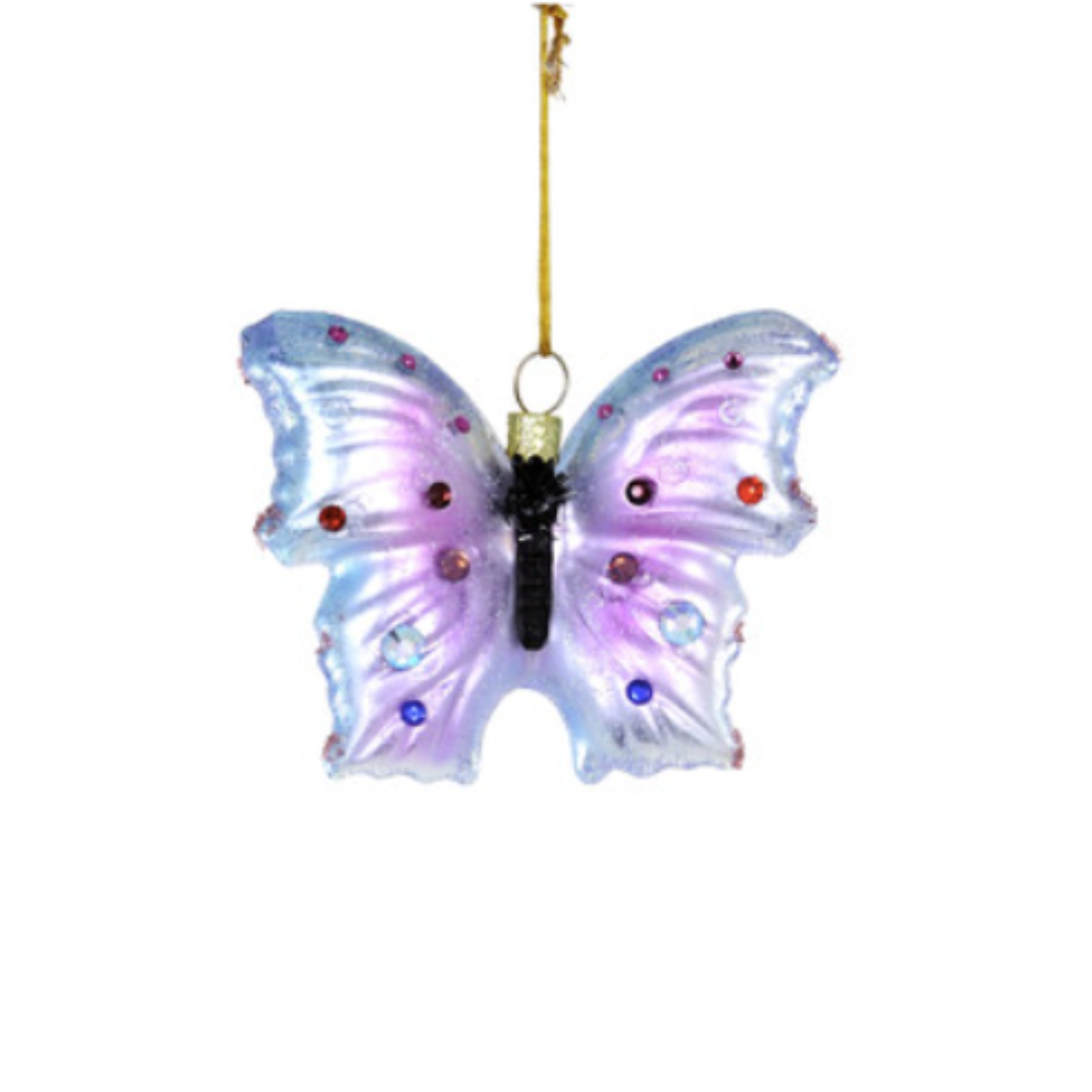 Solstice Butterfly Christmas Ornament