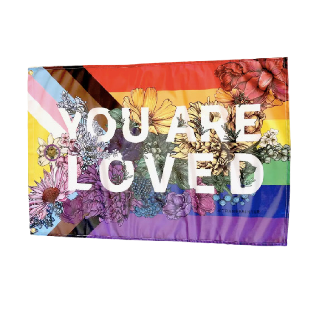You are LOVED Pride Flag