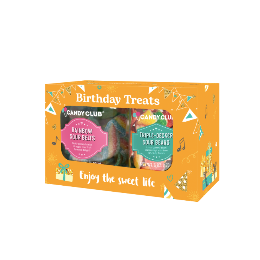 Happy Birthday Sour Candy Surprise Box