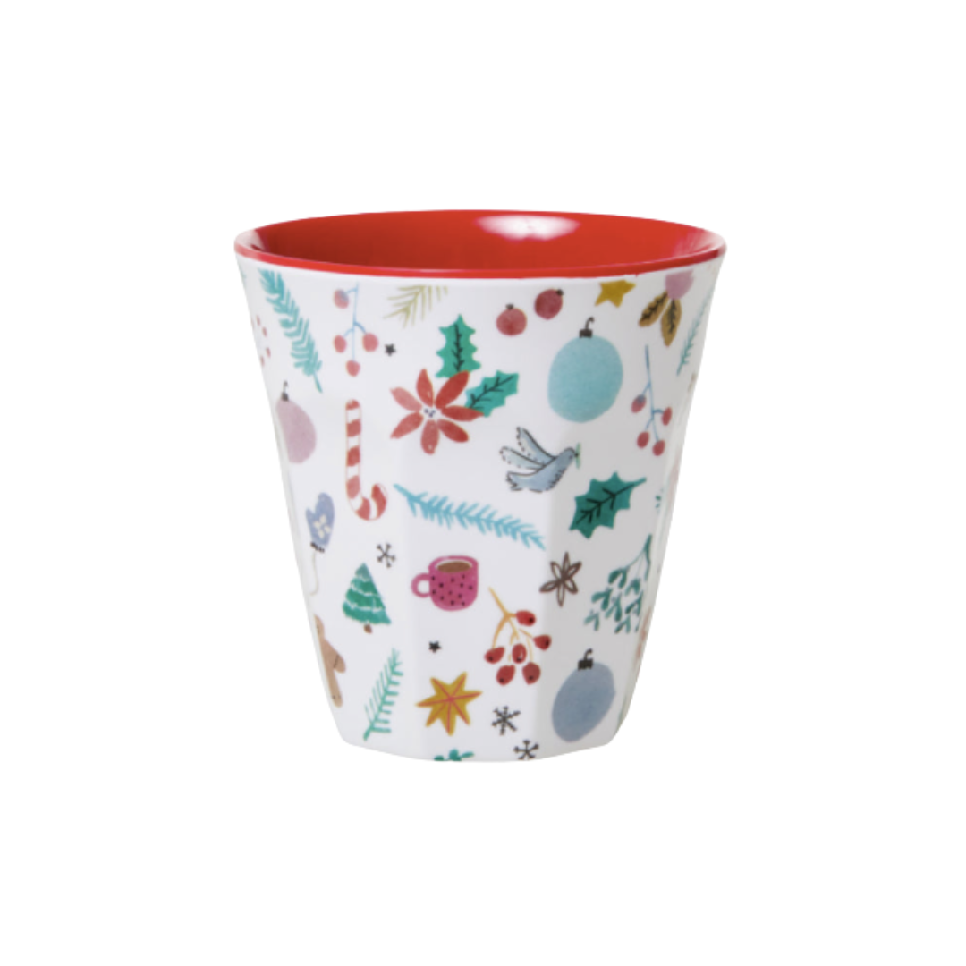 Christmas Whimsy Melamine Cups