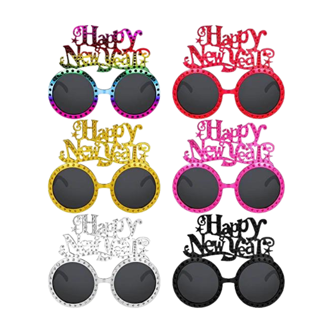 Happy New Year Party Glasses