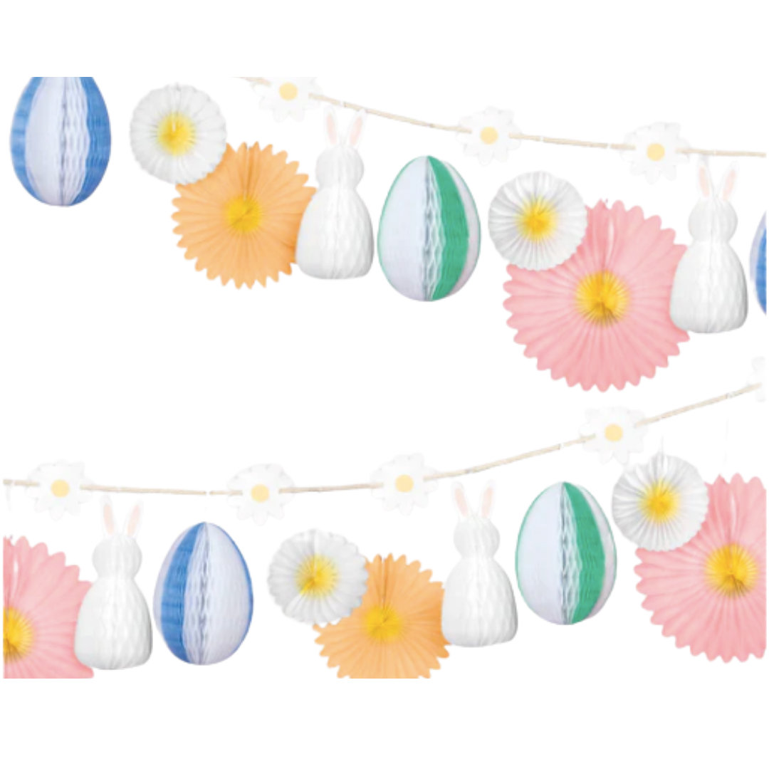 Honeycomb Easter Icons Garland