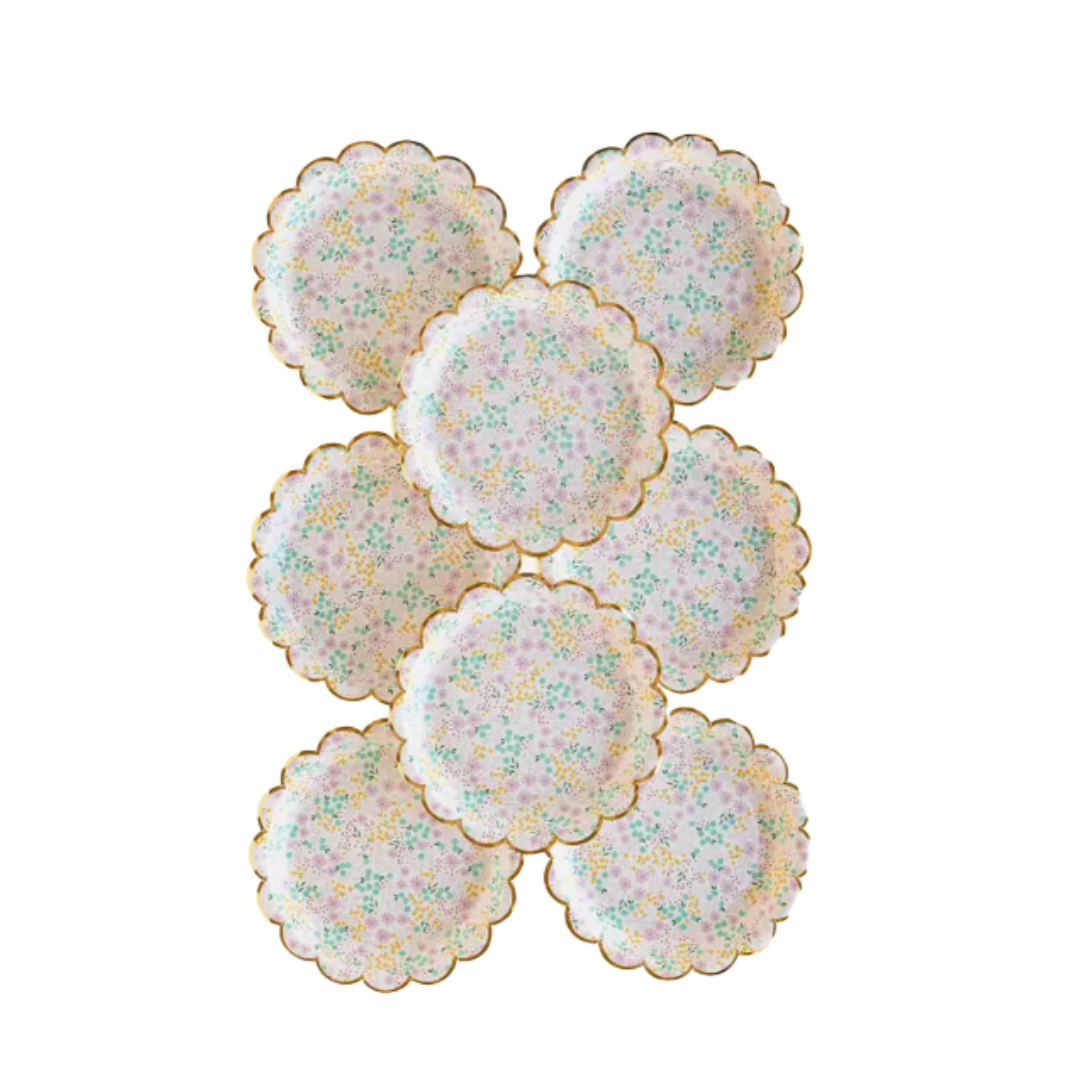 Ditsy Floral Party Plates