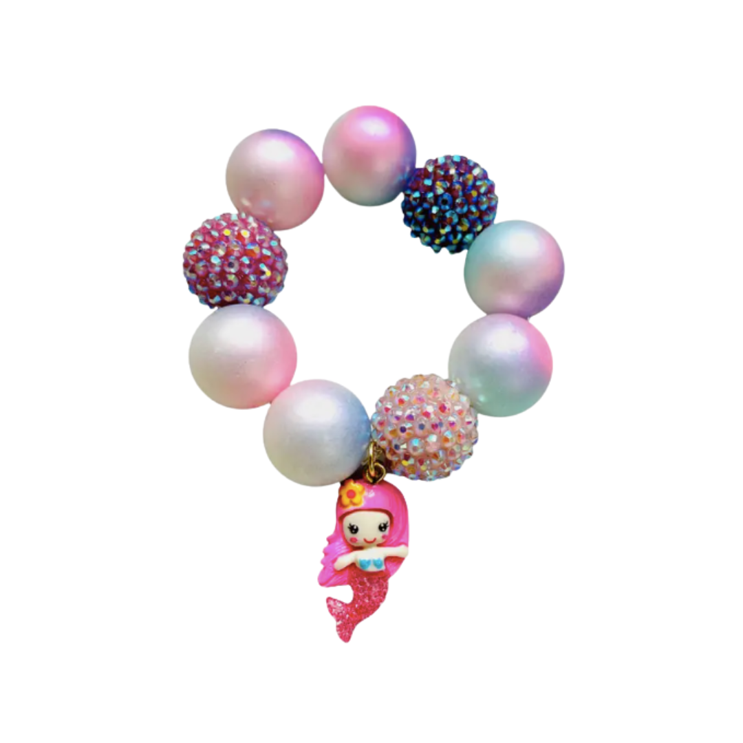 Magical Mermaid Bubble Gum Bead Bracelet