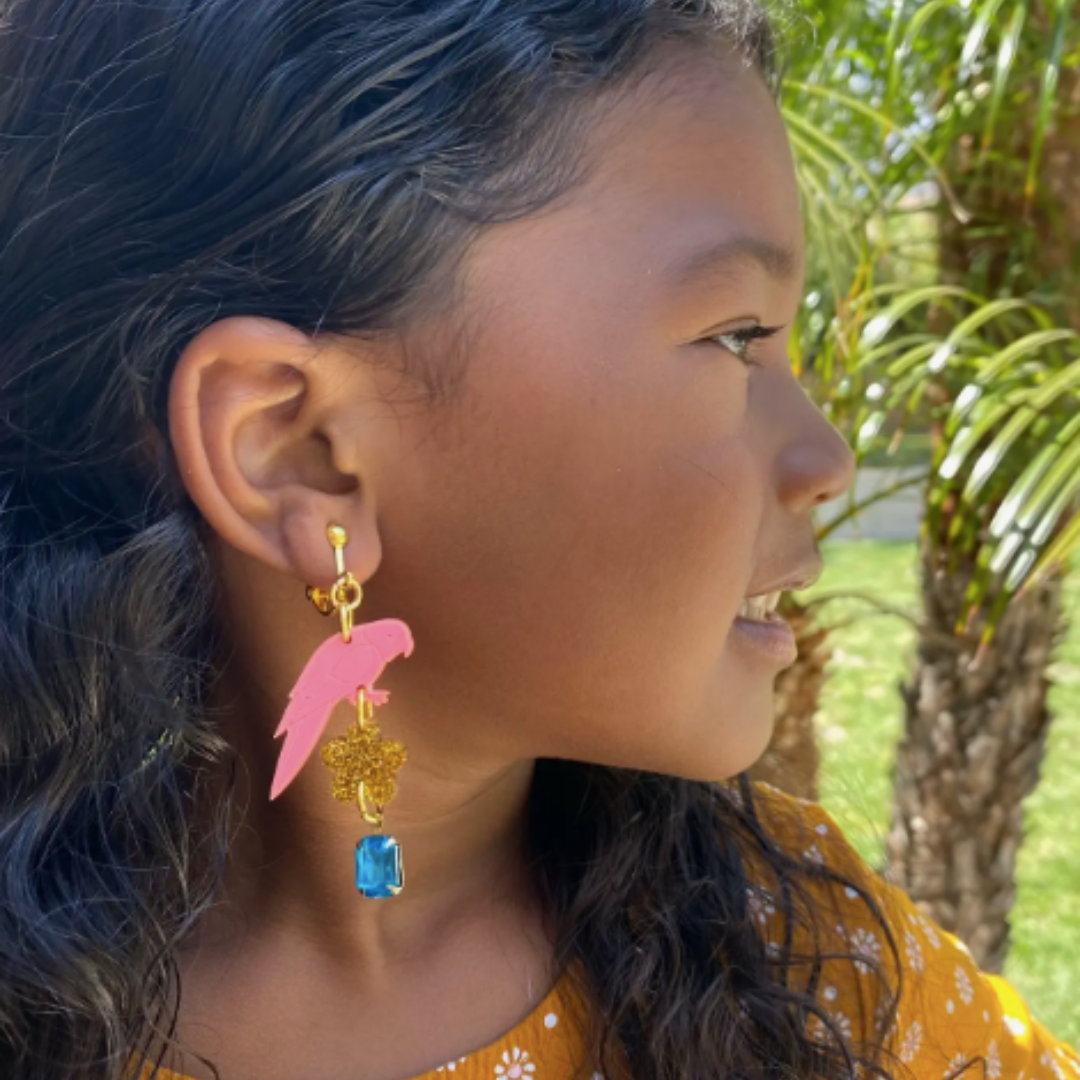Birds of a Feather Clip-On Earrings