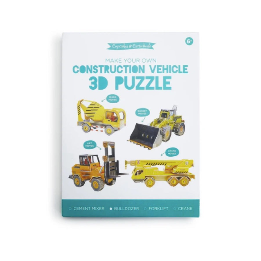 DIY Construction Truck 3D Puzzles