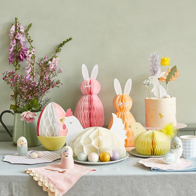 Easter Honeycomb Table Decoration Set