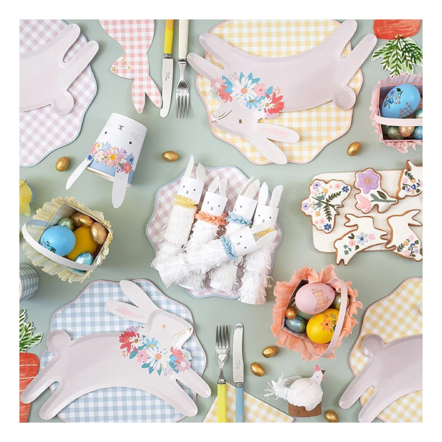 Easter Bunny Fringe Party Crackers