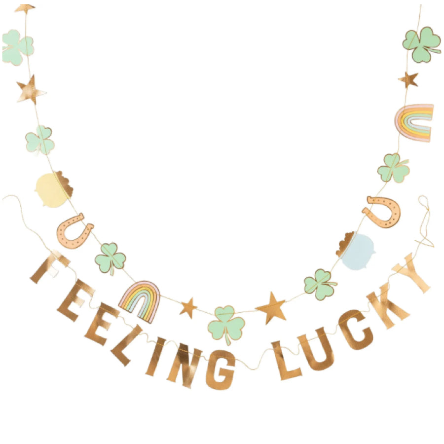 Feeling Lucky Pastel Party Banner