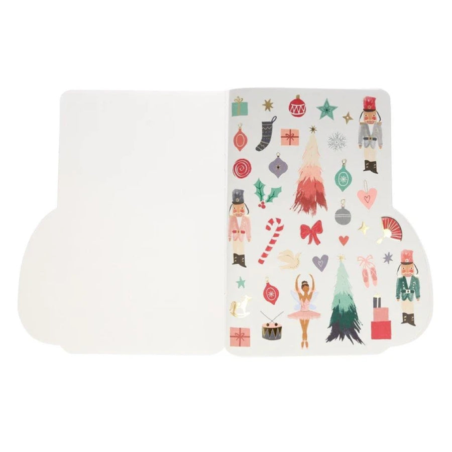 Nutcracker Sticker and Sketchbook