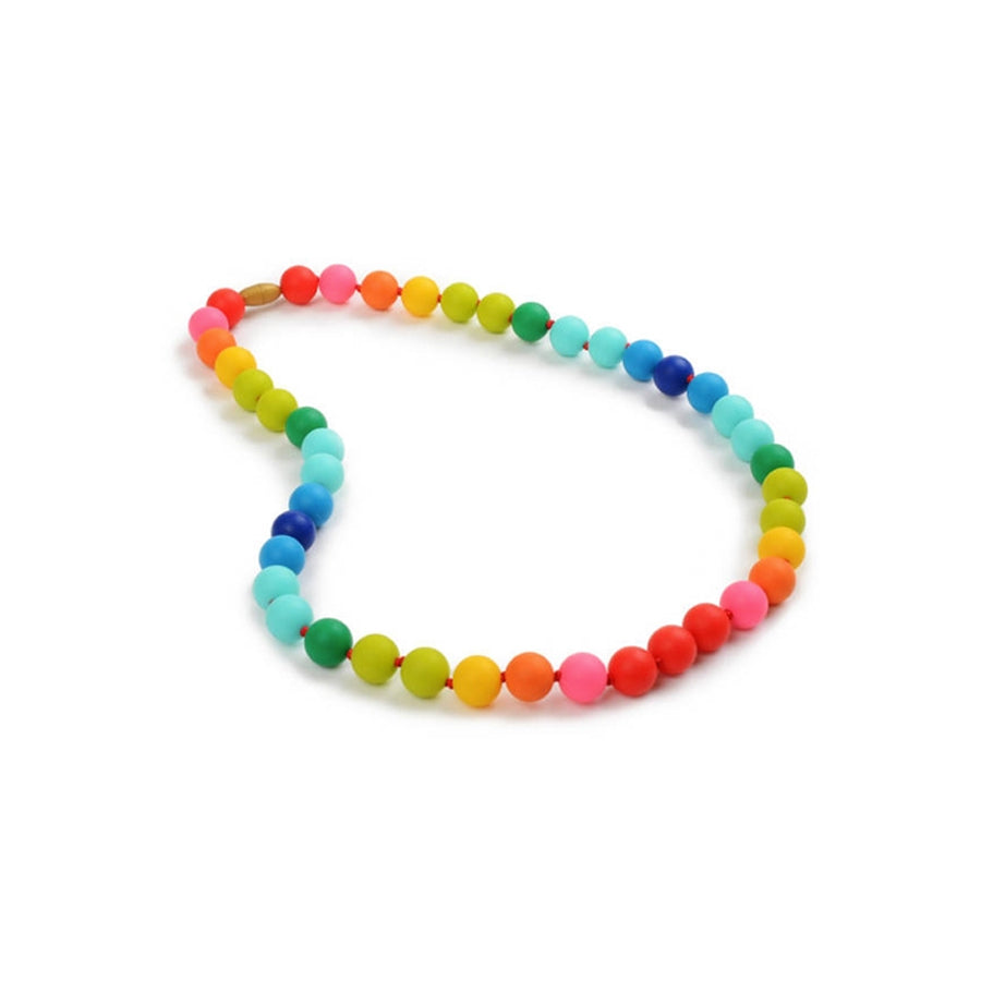 Rainbow Baby Teether Necklace