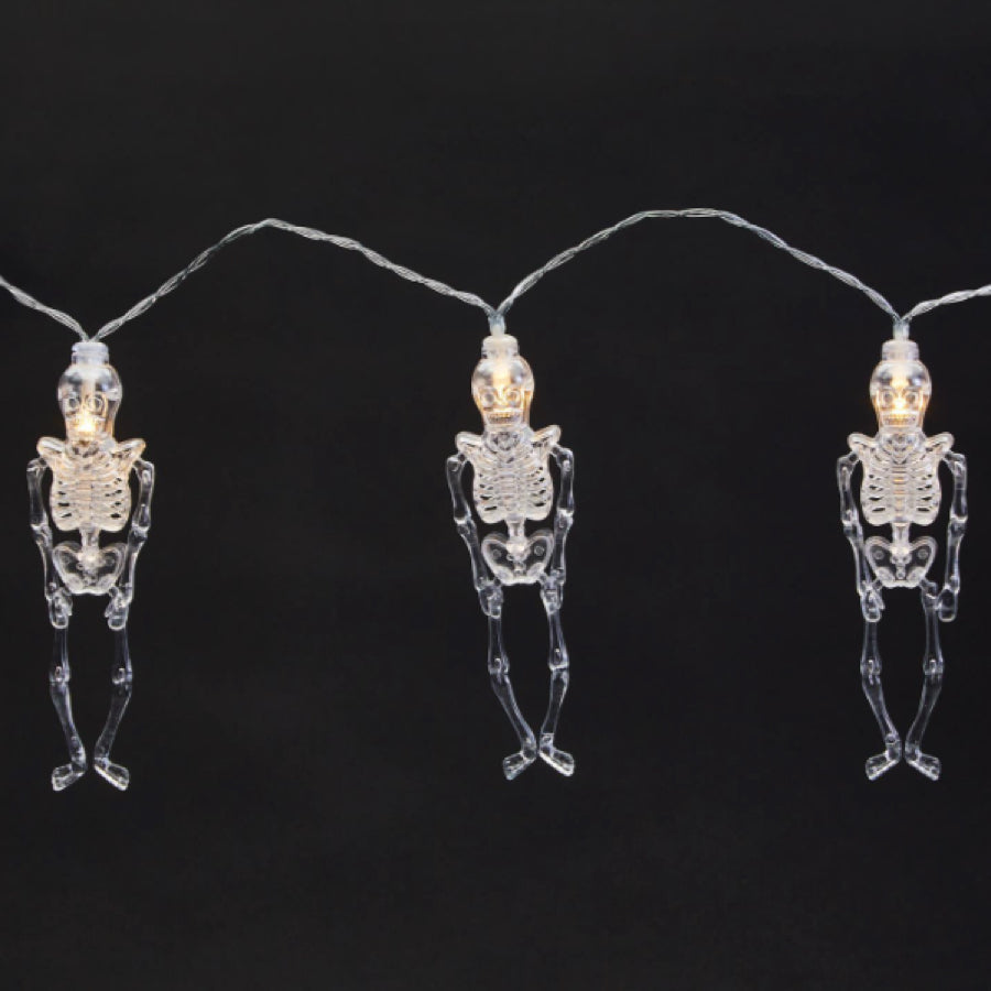 Spooky Skeleton String Lights