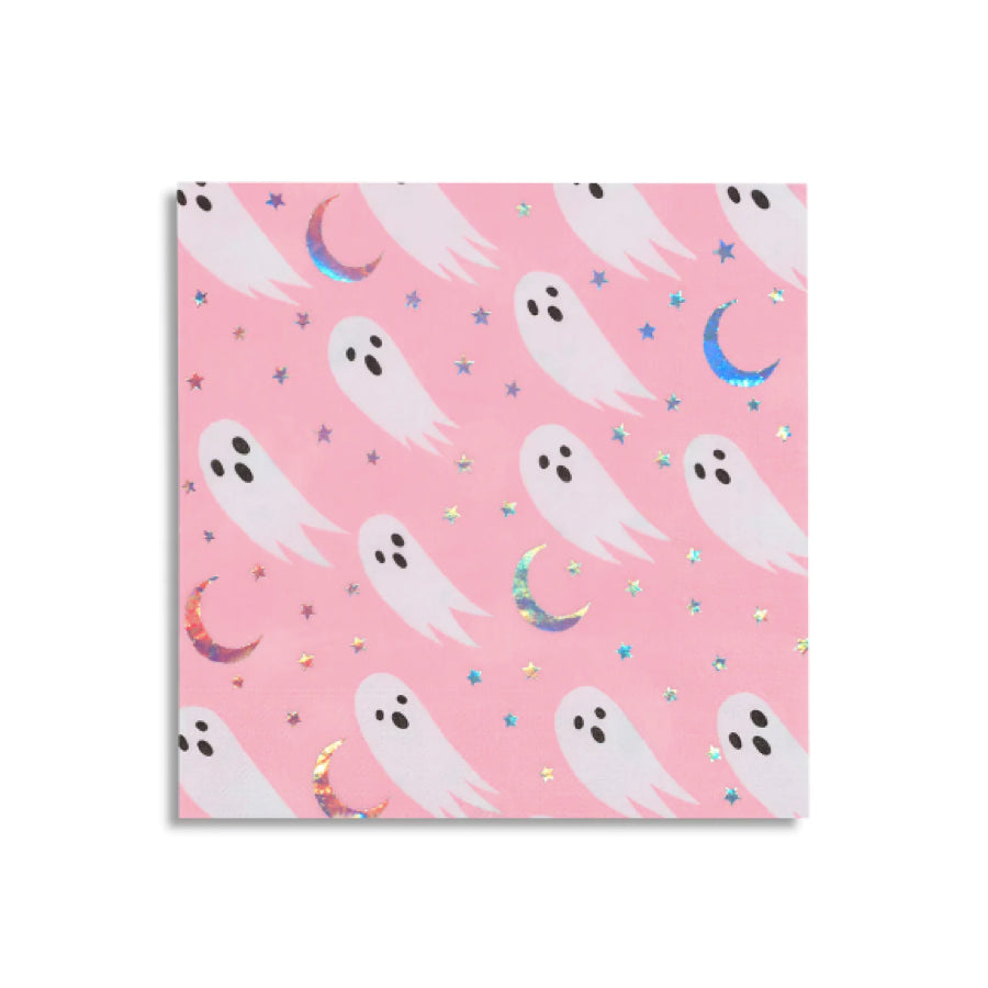 Pretty in Pink Ghost Party Napkins